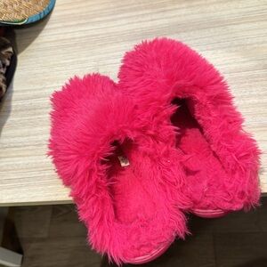 Pink slippers